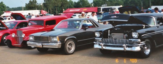 My 1978 El Camino in Jackson, MS during the 2003 Hot Rod Magazine Power Tour.